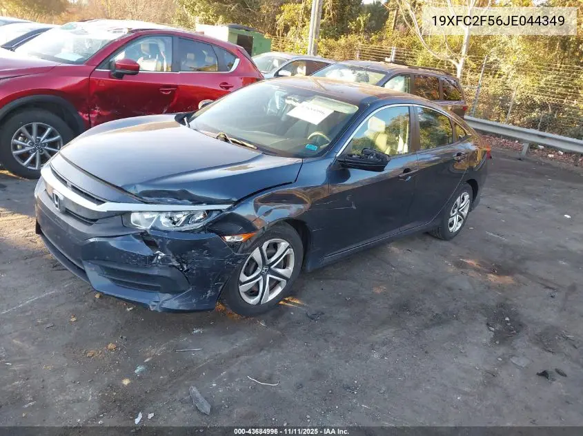 19XFC2F56JE044349 2018 Honda Civic Lx