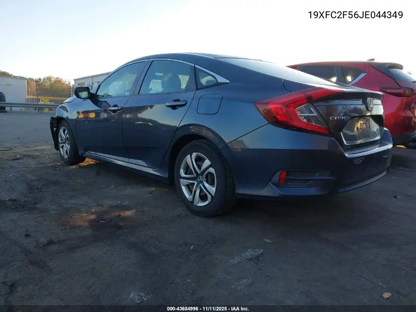 19XFC2F56JE044349 2018 Honda Civic Lx