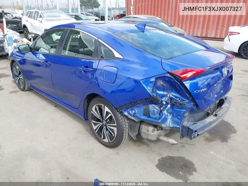 JHMFC1F3XJX007327 2018 Honda Civic Ex-T