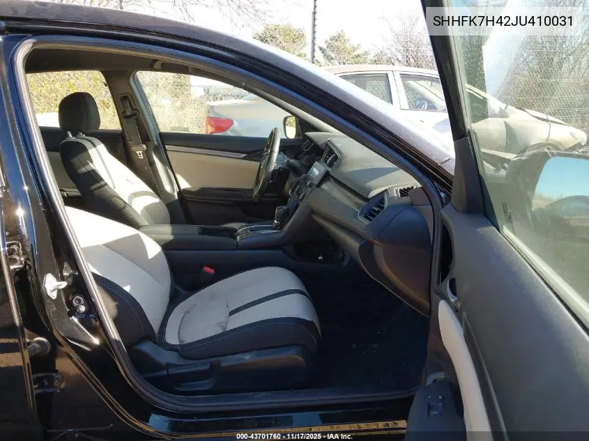 SHHFK7H42JU410031 2018 Honda Civic Sport