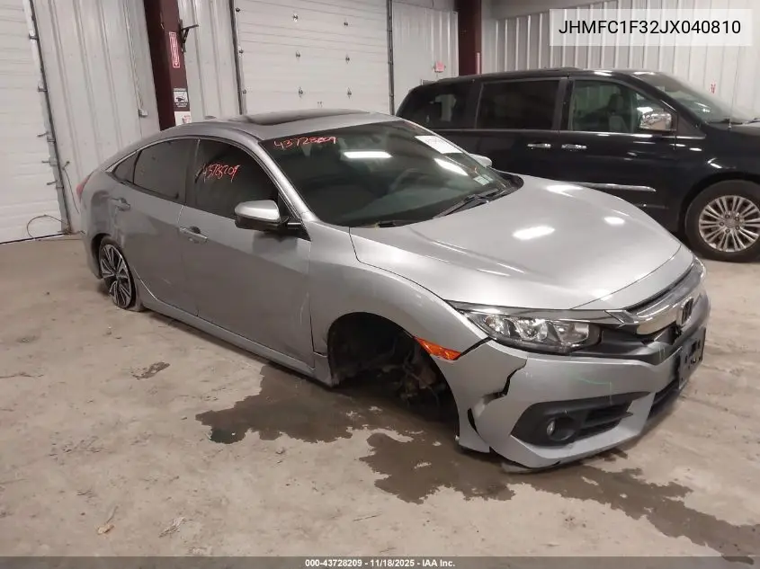JHMFC1F32JX040810 2018 Honda Civic Ex-T