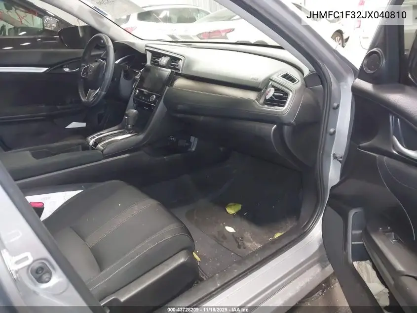 JHMFC1F32JX040810 2018 Honda Civic Ex-T