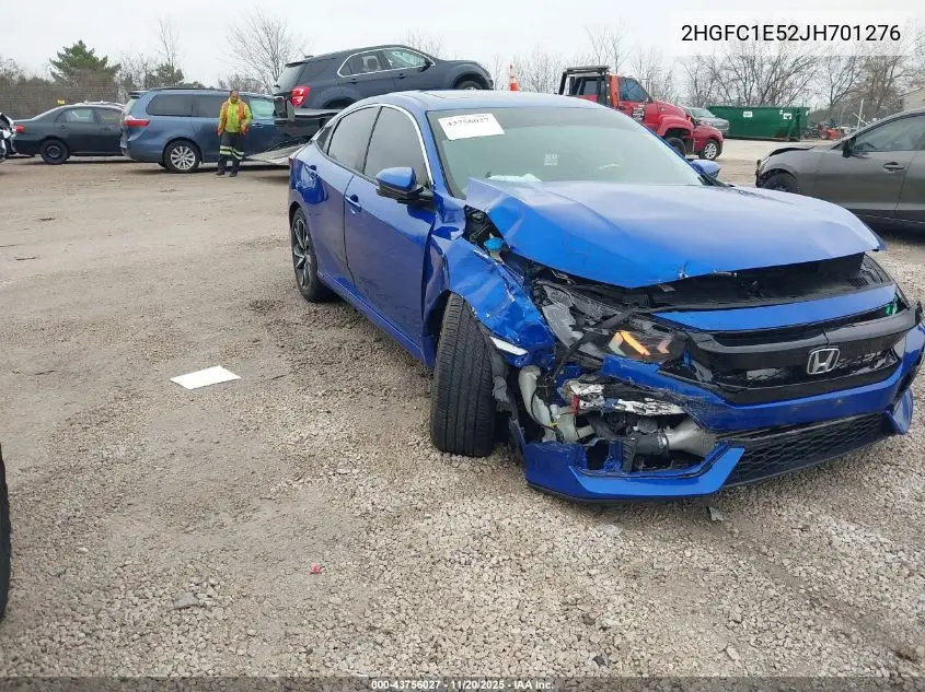 2HGFC1E52JH701276 2018 Honda Civic Si