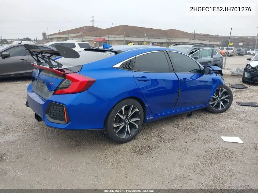 2HGFC1E52JH701276 2018 Honda Civic Si