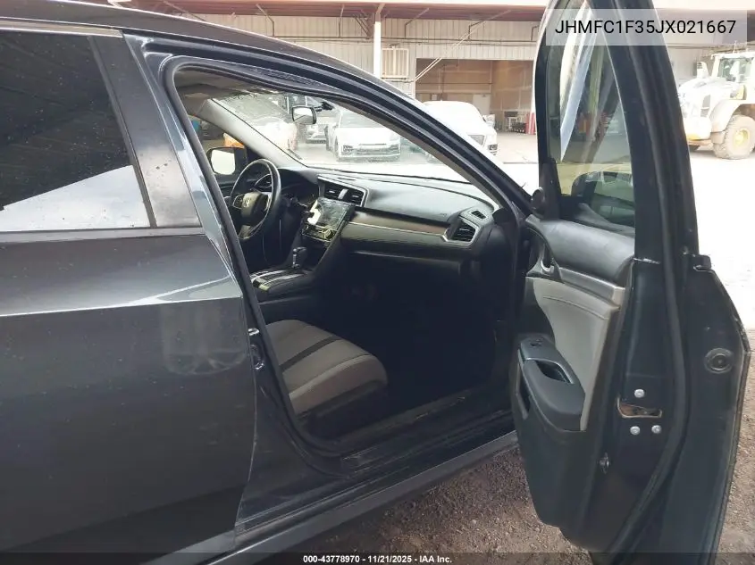 JHMFC1F35JX021667 2018 Honda Civic Ex-T
