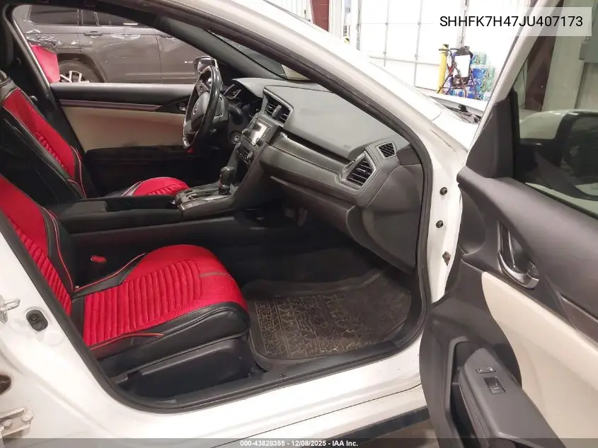 SHHFK7H47JU407173 2018 Honda Civic Sport