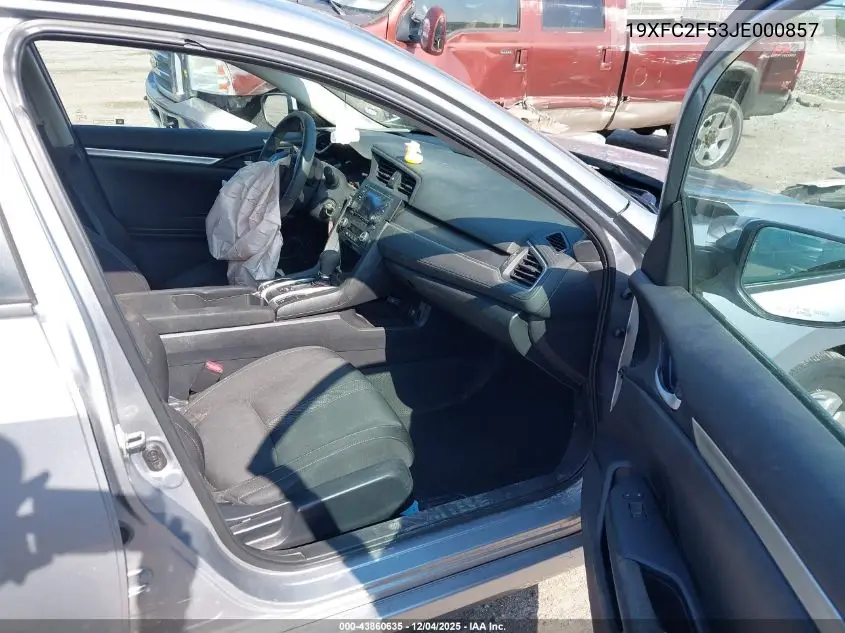 19XFC2F53JE000857 2018 Honda Civic Lx