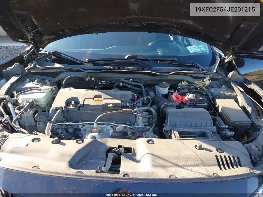 19XFC2F54JE201215 2018 Honda Civic Lx