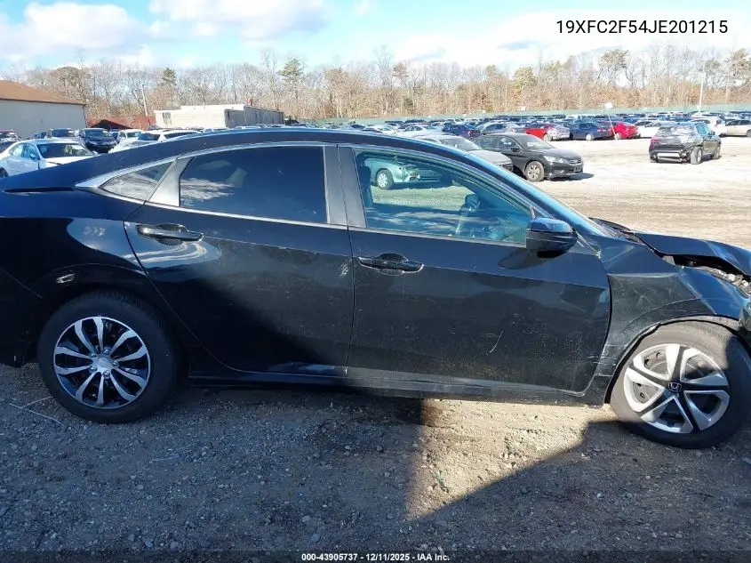 19XFC2F54JE201215 2018 Honda Civic Lx