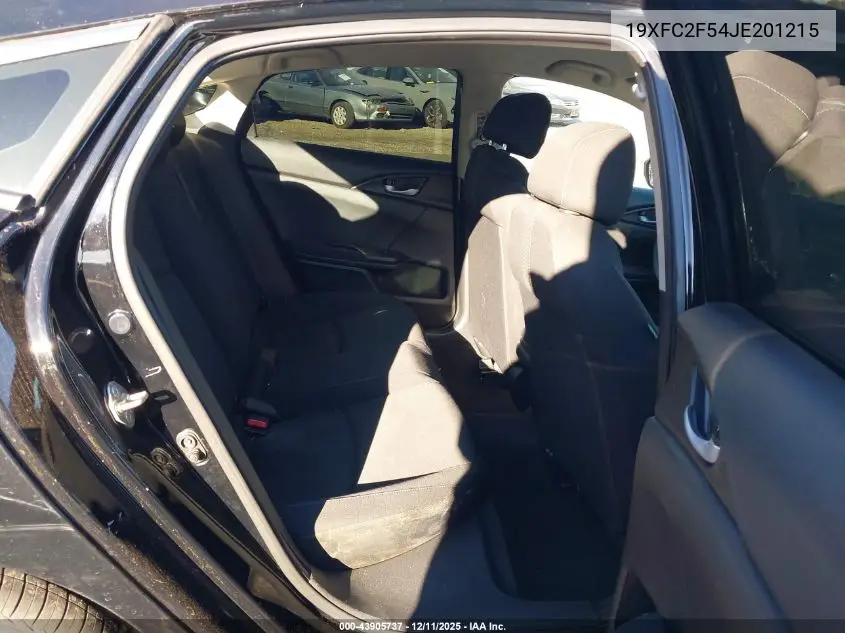 19XFC2F54JE201215 2018 Honda Civic Lx