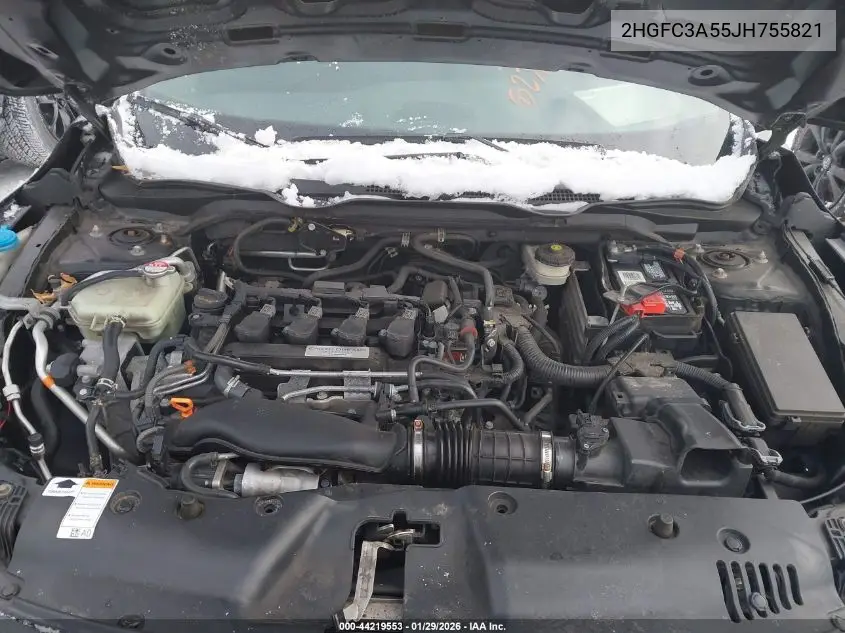 2HGFC3A55JH755821 2018 Honda Civic Si