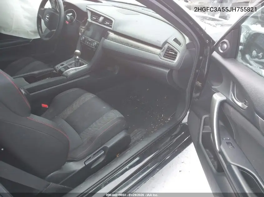 2HGFC3A55JH755821 2018 Honda Civic Si