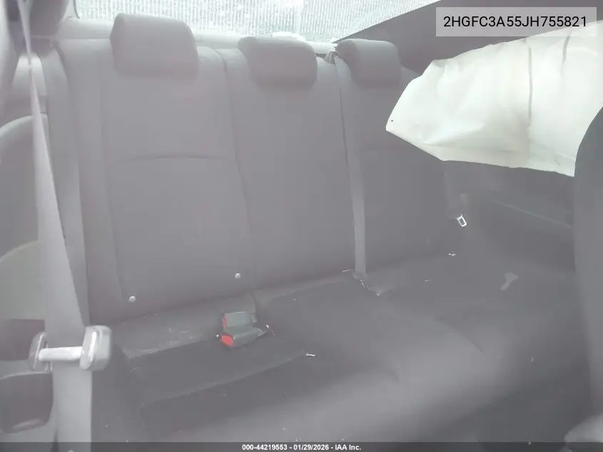 2HGFC3A55JH755821 2018 Honda Civic Si