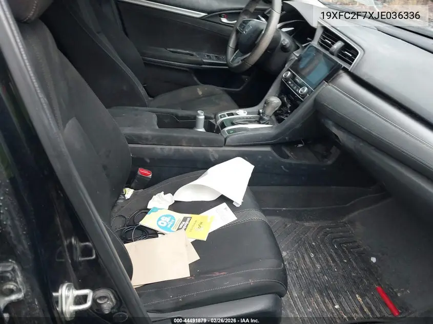19XFC2F7XJE036336 2018 Honda Civic Ex