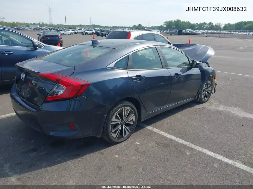 JHMFC1F39JX008632 2018 Honda Civic Ex-T