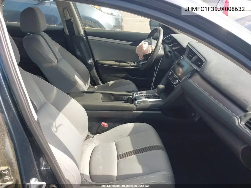 JHMFC1F39JX008632 2018 Honda Civic Ex-T