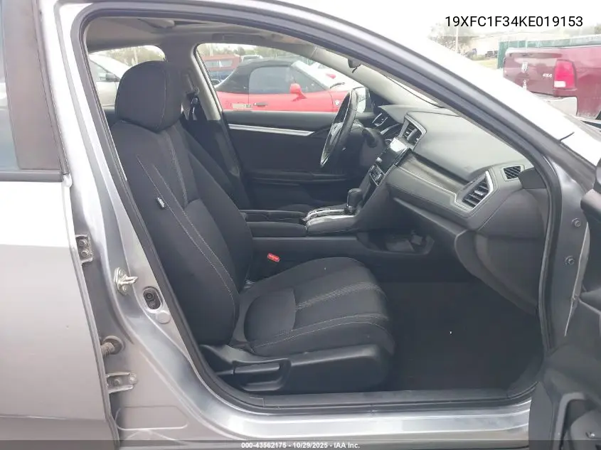 19XFC1F34KE019153 2019 Honda Civic Ex