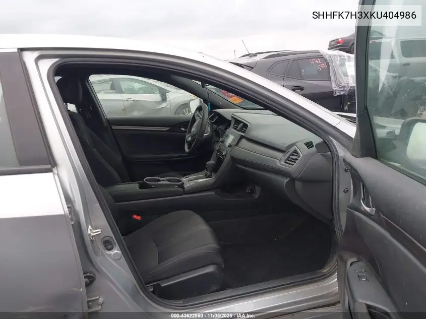 SHHFK7H3XKU404986 2019 Honda Civic Lx