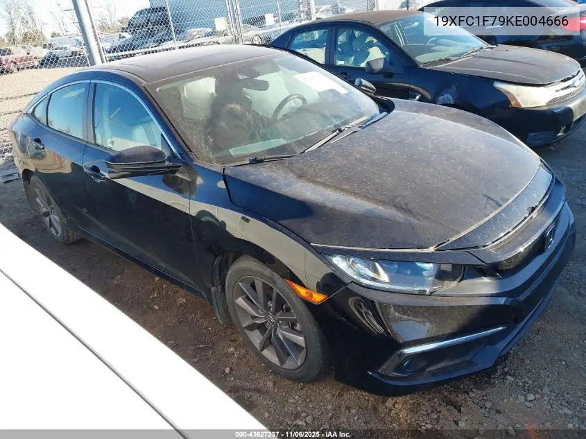 19XFC1F79KE004666 2019 Honda Civic Ex-L