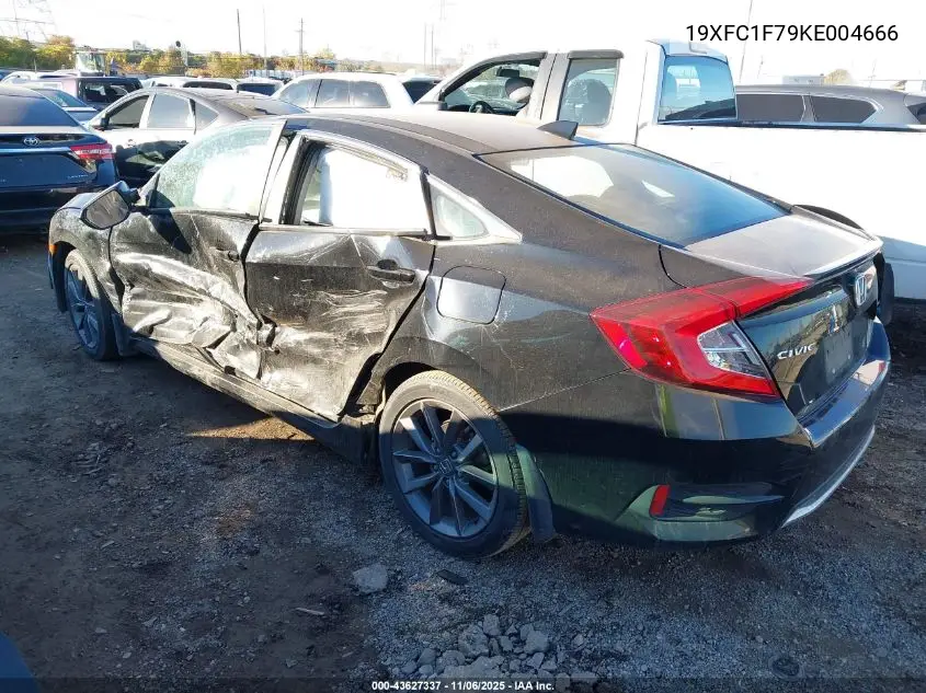19XFC1F79KE004666 2019 Honda Civic Ex-L