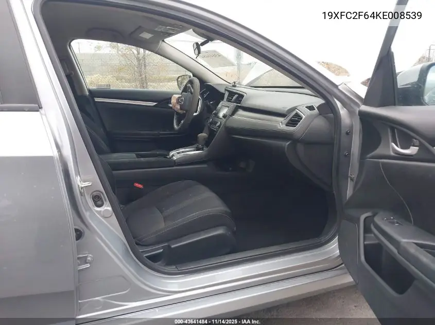 19XFC2F64KE008539 2019 Honda Civic Lx