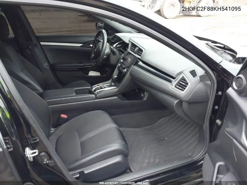 2HGFC2F88KH541095 2019 Honda Civic Sport