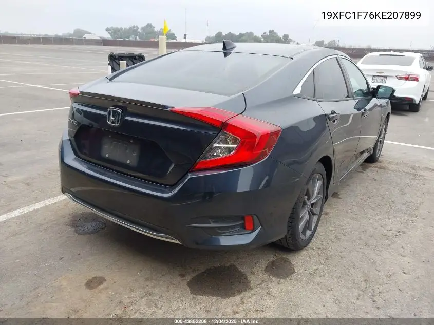 19XFC1F76KE207899 2019 Honda Civic Ex-L