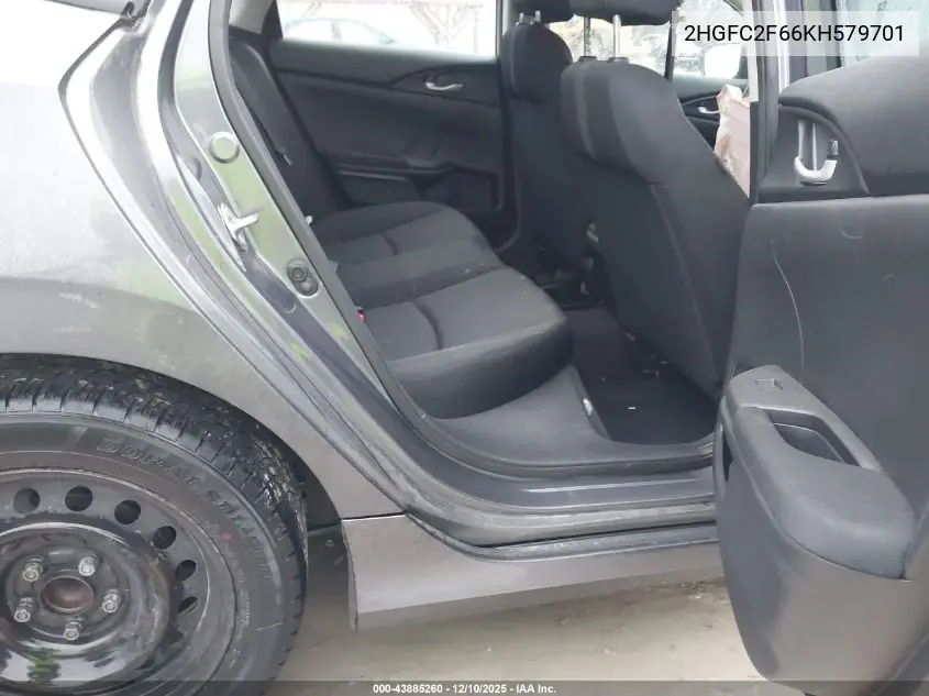 2HGFC2F66KH579701 2019 Honda Civic Lx