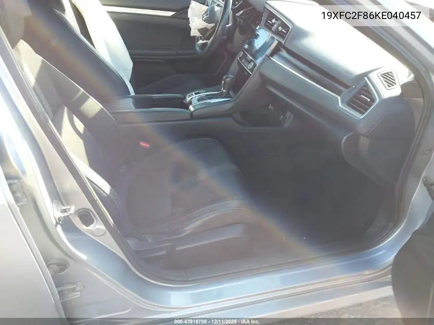 19XFC2F86KE040457 2019 Honda Civic Sport