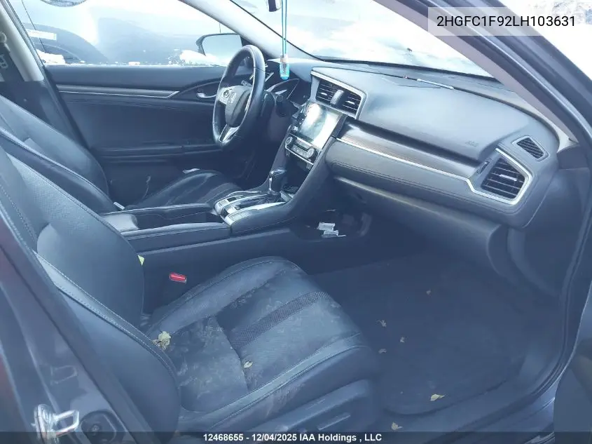 2HGFC1F92LH103631 2020 Honda Civic
