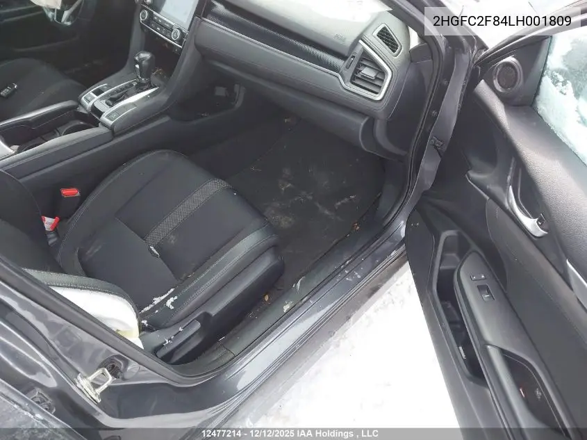 2HGFC2F84LH001809 2020 Honda Civic Sedan