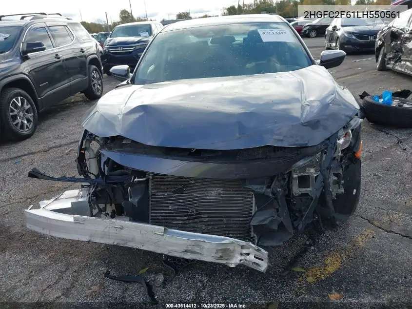 2HGFC2F61LH550561 2020 Honda Civic Lx