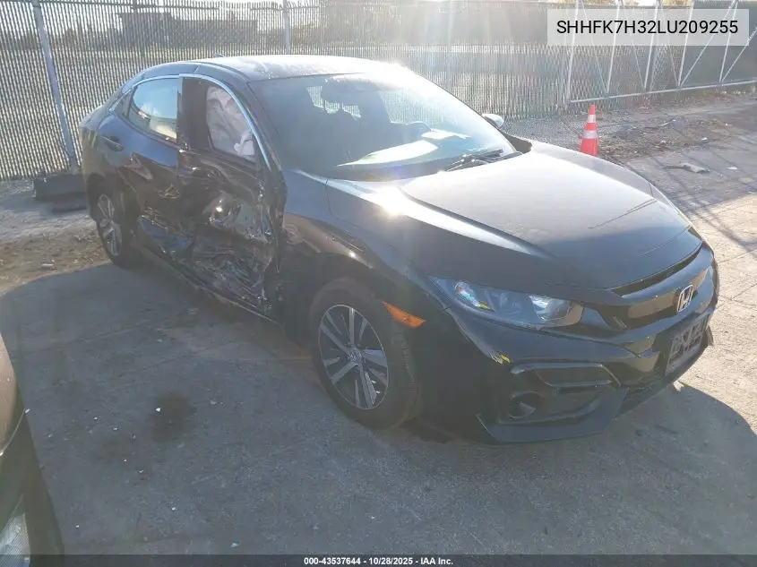 SHHFK7H32LU209255 2020 Honda Civic Lx