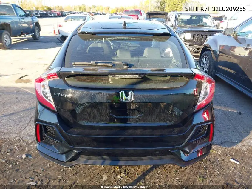 SHHFK7H32LU209255 2020 Honda Civic Lx
