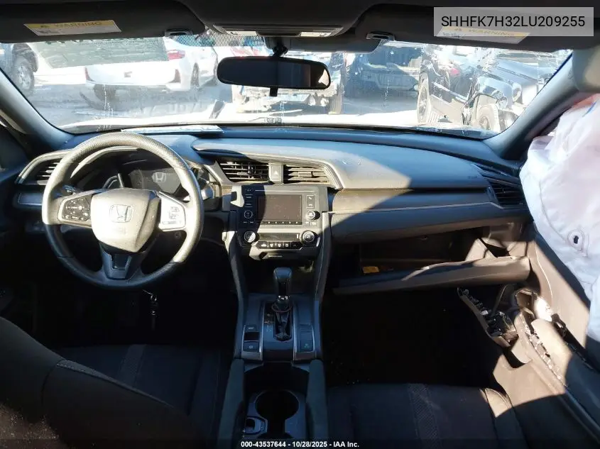 SHHFK7H32LU209255 2020 Honda Civic Lx