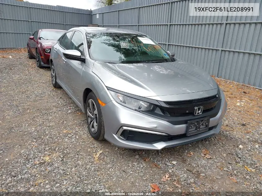 19XFC2F61LE208991 2020 Honda Civic Lx