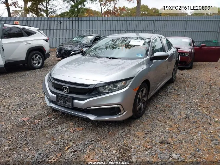 19XFC2F61LE208991 2020 Honda Civic Lx