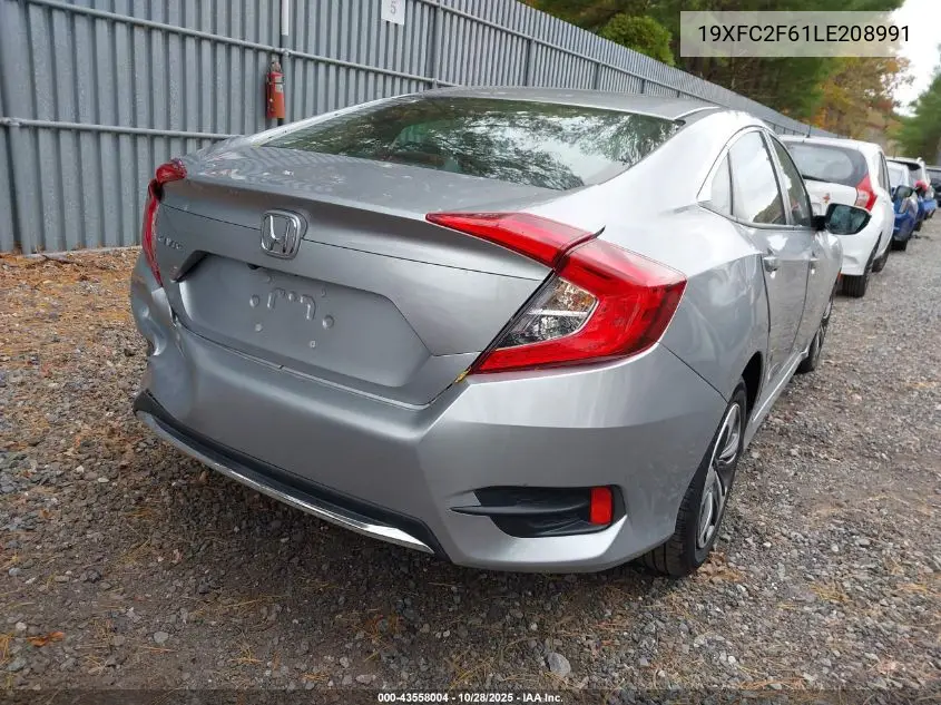 19XFC2F61LE208991 2020 Honda Civic Lx