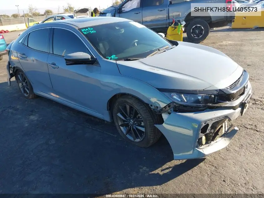 SHHFK7H85LU405573 2020 Honda Civic Ex-L