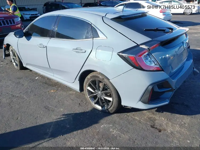 SHHFK7H85LU405573 2020 Honda Civic Ex-L