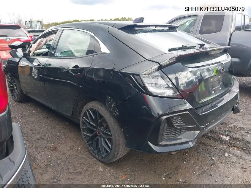 SHHFK7H32LU405079 2020 Honda Civic Lx