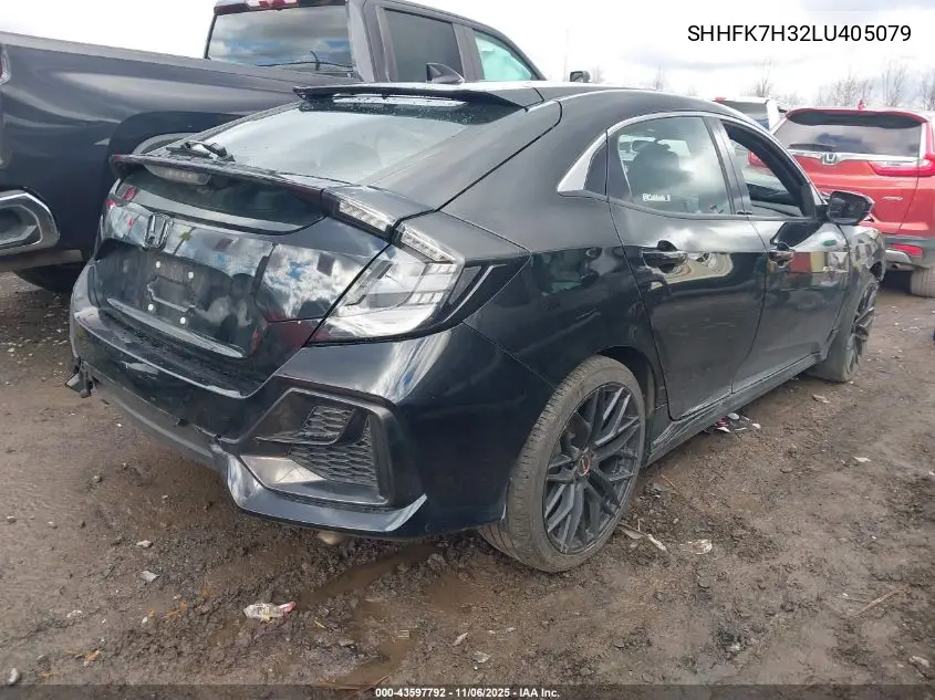 SHHFK7H32LU405079 2020 Honda Civic Lx