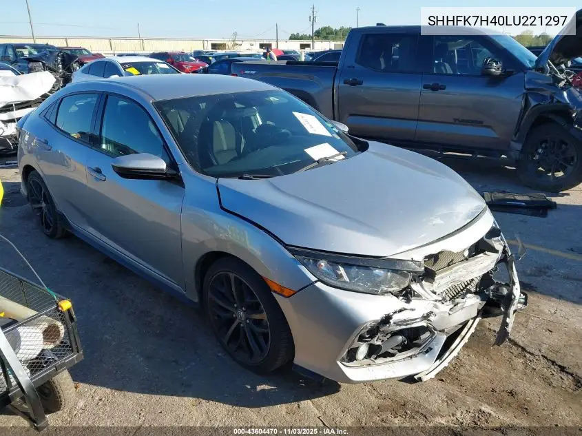 SHHFK7H40LU221297 2020 Honda Civic Sport