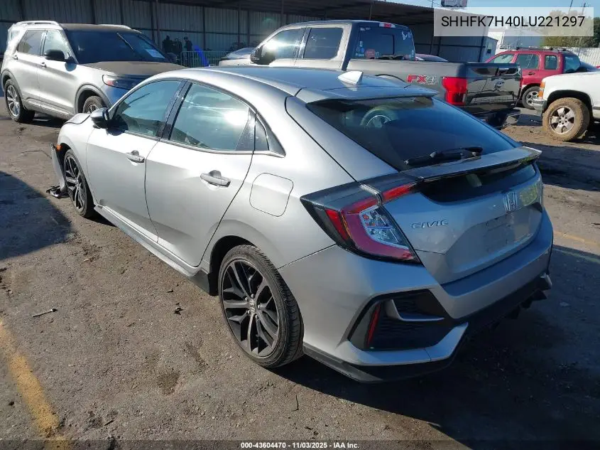 SHHFK7H40LU221297 2020 Honda Civic Sport