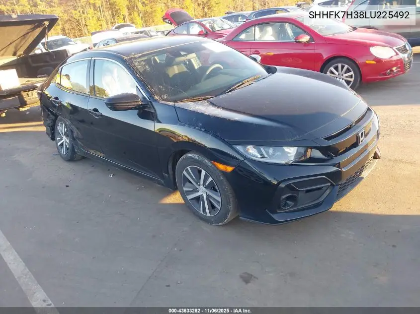 SHHFK7H38LU225492 2020 Honda Civic Lx