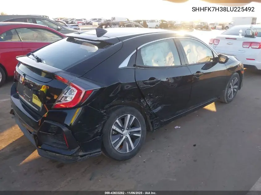 SHHFK7H38LU225492 2020 Honda Civic Lx