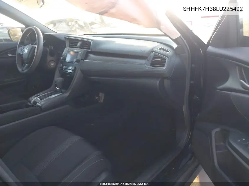 SHHFK7H38LU225492 2020 Honda Civic Lx
