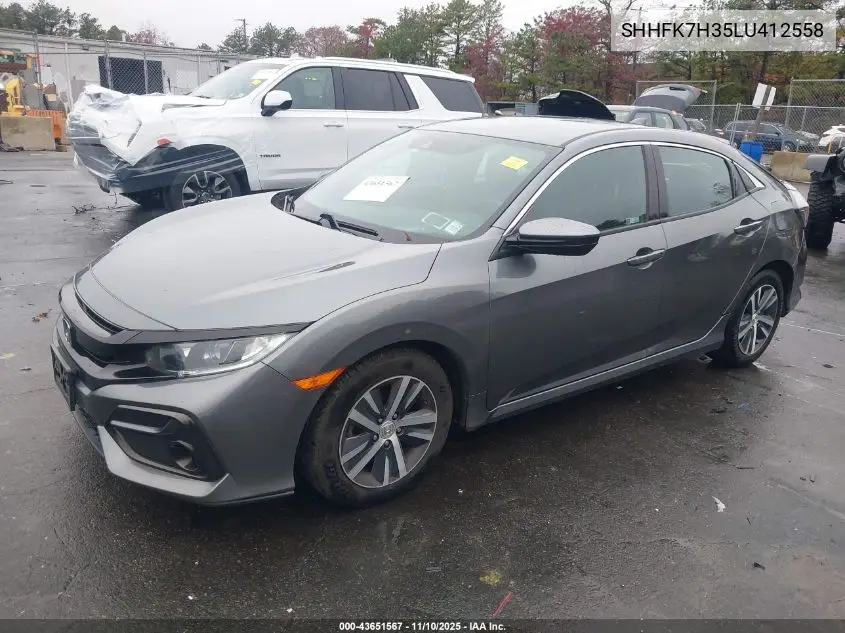SHHFK7H35LU412558 2020 Honda Civic Lx