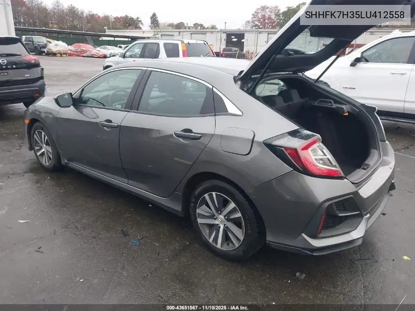 SHHFK7H35LU412558 2020 Honda Civic Lx