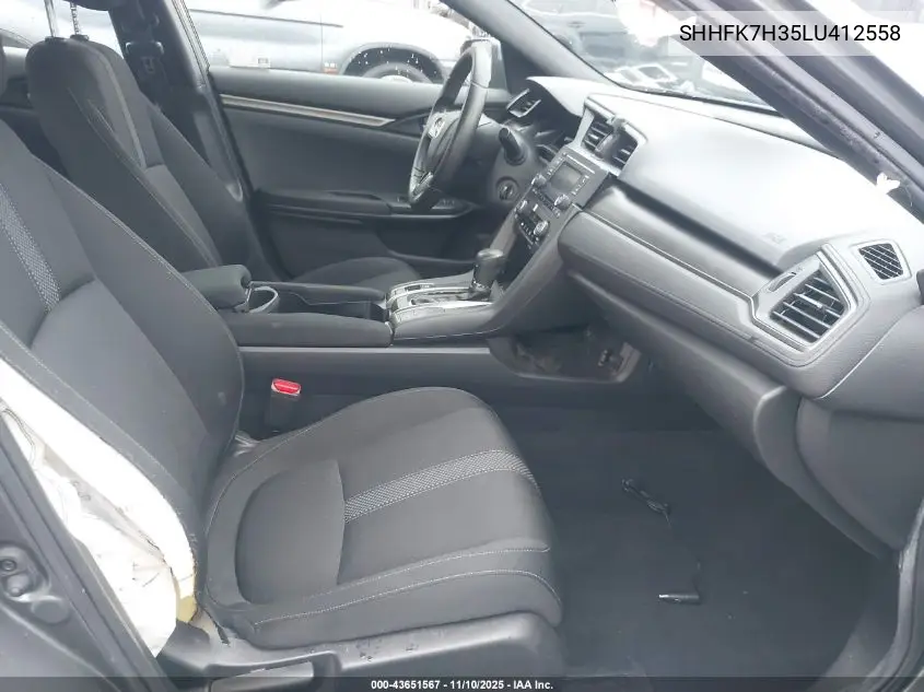 SHHFK7H35LU412558 2020 Honda Civic Lx